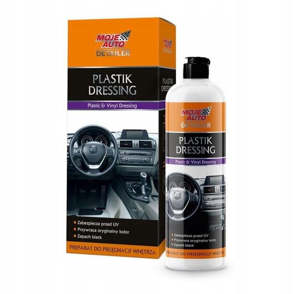 MOJE AUTO DETAILER DRESSING DO PLASTIKU 500ML zdjęcie 1