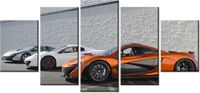 70CM 150CM OBRAZ 5 ELEM SPOTKANIE MCLAREN AXION23 ŚCIENNY