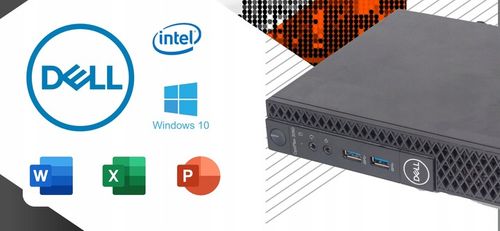 EKO MICRO DELL 3060 TINY I3 8GEN 16GB 256GB M.2 W11PRO na Arena.pl