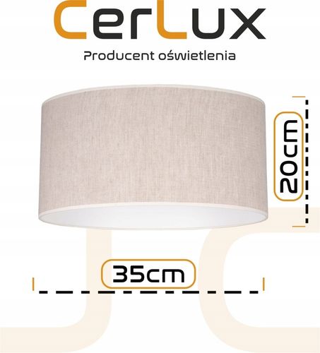 STYLOWY Abażur 35cm na Arena.pl