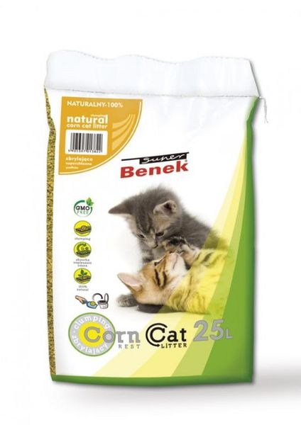 Super Benek Corn Cat 25L Classic Naturalny zdjęcie 3