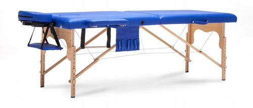 Stół, łóżko do masażu 2-segmentowe drewniane XXL na Arena.pl