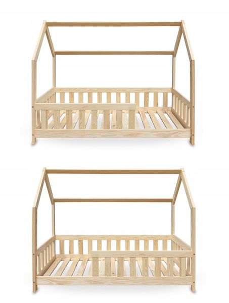 Łóżko sosnowe Domek 80x160cm zdjęcie 6