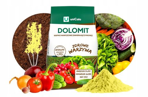 Wapno Ogrodowe Nawozowe Idealne Do Warzyw Owoców JESIEŃ Dolomit Sypki na Arena.pl