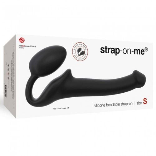 semi realistic bendable strap on black   s na Arena.pl