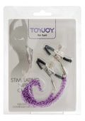 Klamry Stymulujące Na Sutki - Stimulating Nipple Chain Toyjoy