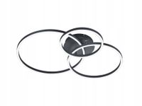PLAFON LAMPA LED TRIO WINONA 670810632 CZARNY