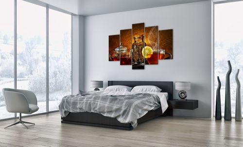 Obraz Na Płótnie - Herbata Napar  - 150X100 Cm - Ea150X100-2434 na Arena.pl