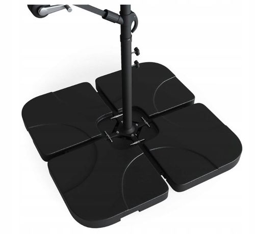 Obciążniki podstawa do parasola pawilonu 4szt wypełnienie woda piasek na Arena.pl