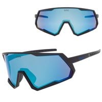 Duże okulary przeciwsłoneczne sportowe GOG E608-1 czarny/granat