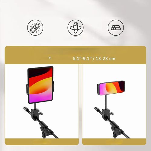 Statyw Podłogowy Do Mikrofonu Mikrofonowy Uchwyt Stojak Regulowany Ramię na Arena.pl