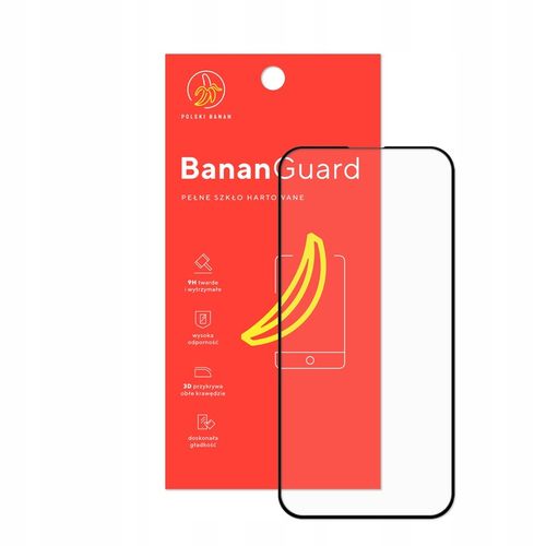 Szkło hartowane 5D BananGuard pełne do Apple iPhone 14 Pro na Arena.pl