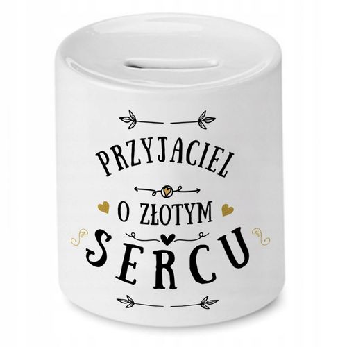 Dla Przyjaciela Skarbonka Na Urodziny Prezent Z Nadrukiem Ze Zdjęciem na Arena.pl