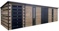 Schowek domek ogrodowy PREMIUM 6x2,5m wiata 0,5m wiata 1,2m drzwi ID1057