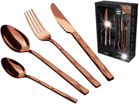 BH-2621 - Zestaw sztućców 24 el. Berlinger Haus Rose Gold Collection