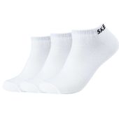 Skechers skarpety UNISEX MESH VENTILATION SNEAKER 3P SK43022 1000 WHITE 35-38