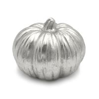 DYNIA CERAMICZNA OZDOBNA SREBRNA FIGURKA DEKORACJA JESIENNA