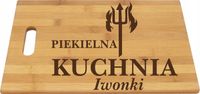 DESKA DO KROJENIA Z grawerem PREZENT piekielna