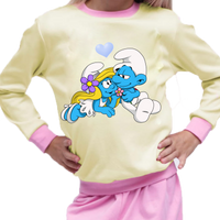 Piżama dziecięca Smerfy