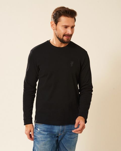 Longsleeve męski czarny Camaro Rozmiar - L zdjęcie 1