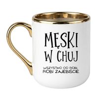 Elegant Biało-Złoty 330 ml