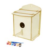 Budka lęgowa dla ptaków do malowania i składnia B1