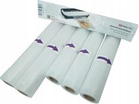 Folia do pakowarki próżniowej. 5 rolek / 15 metrów