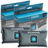 ZESTAW K2 CARDOS - 2x POCHŁANIACZ WILGOCI OSUSZACZ DO AUTA ANTYPARA 400G