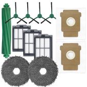 Zestaw filtry szczotki worki ścierki do iRobot Roomba Plus 405 505 Combo +