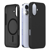 Etui ARAREE Typo Skin M iPhone 16 Czarny