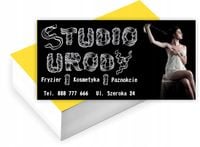 Wizytówki firmowe reklamowe 100szt STUDIO URODY duży wybór wzorów