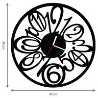 ZEGAR ŚCIENNY CYFRY 38cm M 155.10