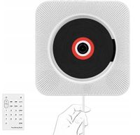 Odtwarzacz Przenośny CD Głośnik Bluetooth Radio