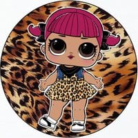 Opłatek na tort LOL Lalki Suprise Postacie