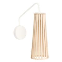 Drewniana lampa ścienna Dover 9261 ekologiczny kinkiet do salonu