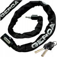 ZAPIĘCIE Rowerowe ŁAŃCUCH zabezpieczenie do ROWERU GERDA contra 900/6V