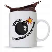 Kubek Prezent Na Walentynki Wybuchowa Walentynka Z Nadrukiem Ze Zdjęciem