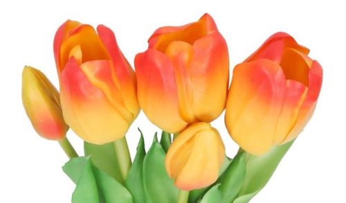 TULIPANY BUKIET TULIPANÓW GUMOWE GUMOWANE JAK ŻYWE na Arena.pl