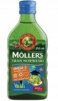 Mollers Tran norweski smak owocowy 250 ml