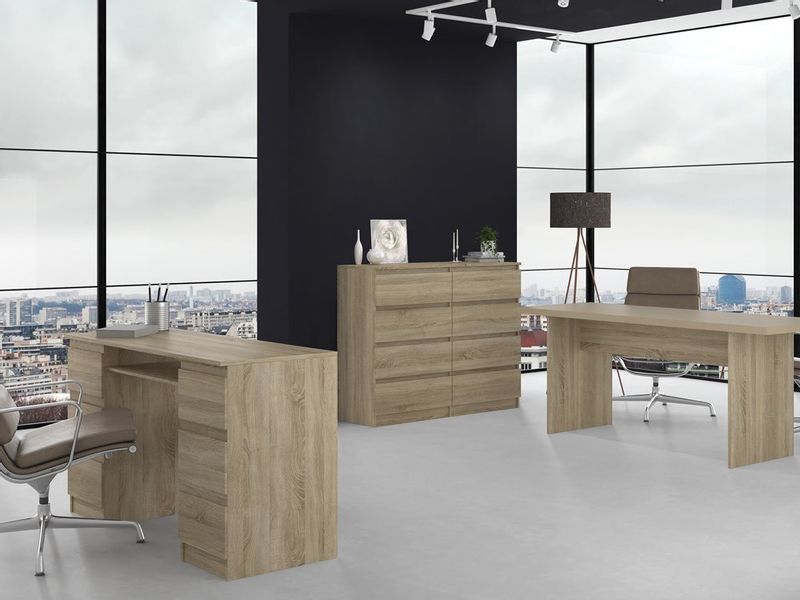 KOMODA MALWA M8 120 - DĄB SONOMA zdjęcie 3