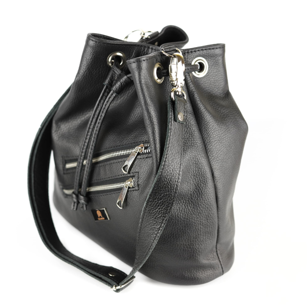 T-11 Torebka worek-czarny KEMER zdjęcie 2