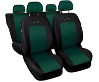 Uniwersalne pokrowce samochodowe SPORT LINE Zielone do FORD FOCUS