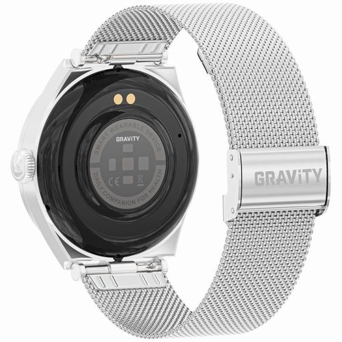 Smartwatch Gravity Srebrny GT25-7 na Arena.pl