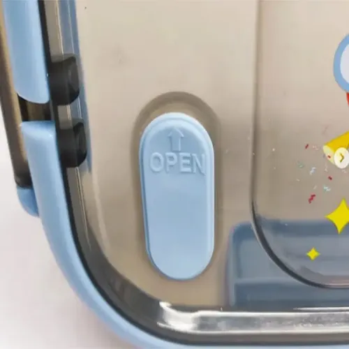 Lunchbox pojemnik na śniadanie obiad z przegródkami i sztućce na Arena.pl