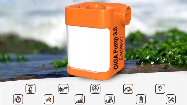 GIGA PUMP 3.0 POMPKA DO MATERCA Z LAMPKĄ 3W1 USB-C do zabawek dmuchanych zdjęcie 10