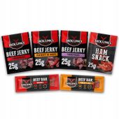Suszona wołowina i wieprzowina Jack Link's Beef Jerky Batony ZESTAW