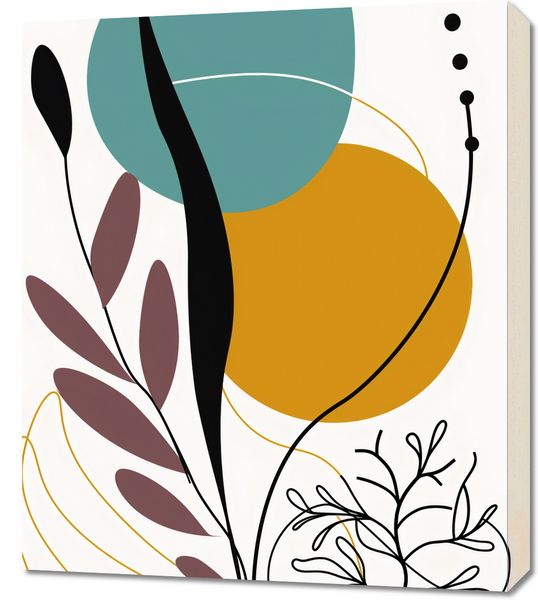 Obraz 60x70cm Akwarelowe Przebudzenie zdjęcie 1