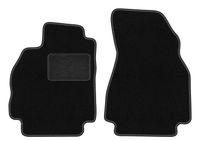 Dywaniki przednie welurowe do: Renault Megane II 2002-2008 hatchback czarne