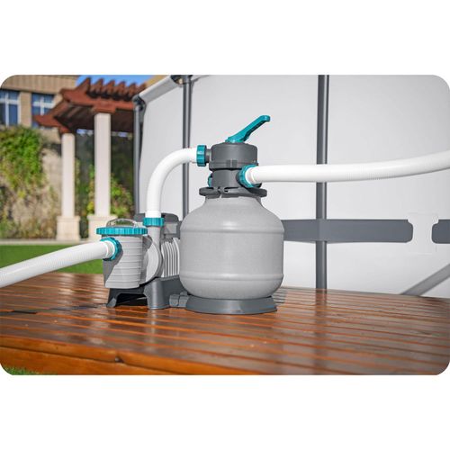 Pompa piaskowa 8327 l/h Bestway 58499 +piasek 25kg na Arena.pl