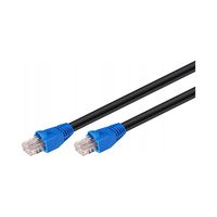 Patchcord Goobay U/UTP 6 RJ45 / RJ45 30 m czarny